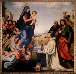 Apparition de la Vierge à Saint Bernard de Clairvaux