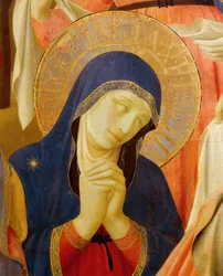 Descente de Croix ou Retable de la Sainte Trinité, vers 1432, par Giovanni da Fiesole dit Fra Angelico