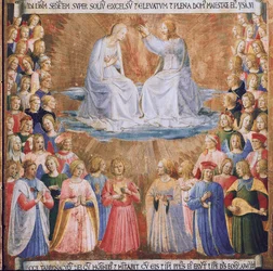 Le couronnement de la Vierge. Vie du Christ, Armadio degli Argenti