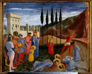 Le martyre des saints Cosme et Damien