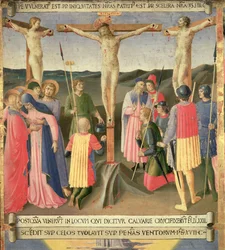 Le Christ en croix entre les deux voleurs (détail)