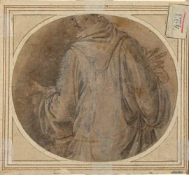 Un moine [verso]