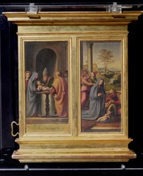 Présentation au Temple et la Nativité, vers 1497