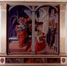Annonciation, vers 1445