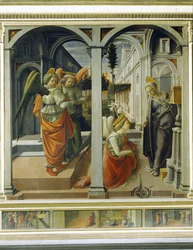 Annonciation, vers 1445