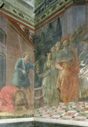 La décapitation de saint Jean-Baptiste (fresque)