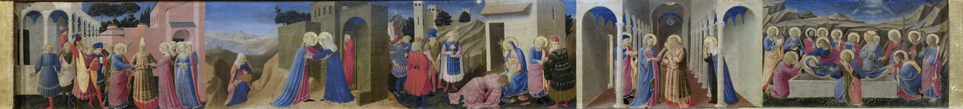 Prédelle du retable L