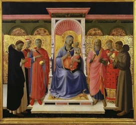 Sacra Conversazione Retable Annalena, vers 1435