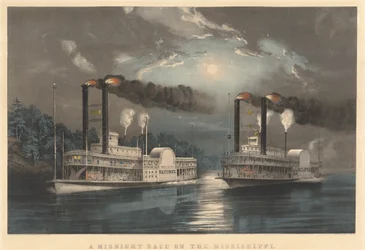 Une course de minuit sur le Mississippi