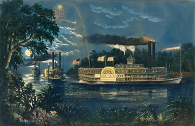 Virage sur le Mississippi - Le salut d