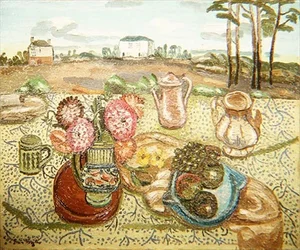 Une fenêtre de campagne, vers 1929-31
