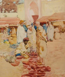 Marché de la poterie, Tanger