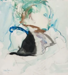 Bébé endormi, c.1905