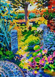 Golden Hour, 2022 (acrylique sur toile)