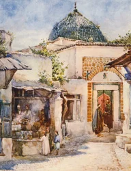 La boutique de beignets, Tunis
