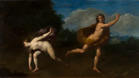 Hippomène et Atalante dans un paysage, c.1598-1660