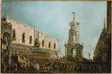 La fête du jeudi saint à Venise, Italie ...
