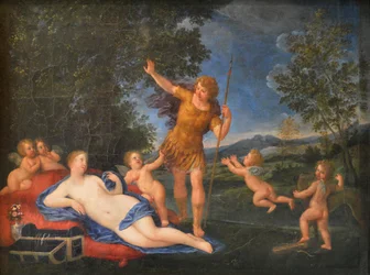 French: Vénus et Adonis Venus and Adonis