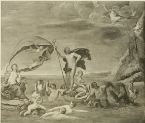 Le domaine maritime, Neptune et Amphitrite