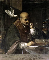 GREGORIUS I,Portrait. 1730-1751 (oil on canvas)