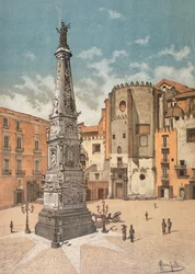 Place San Domenico Maggiore, à Naples