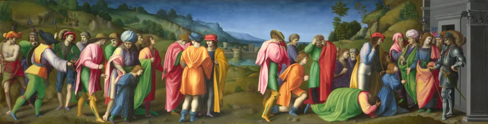 Joseph pardonne à ses frères, ca 1515