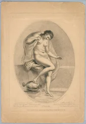 Une naïade (femme entrant dans un bain)