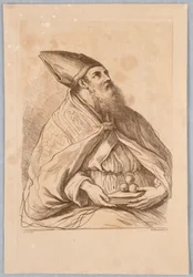 Un pape avec un livre