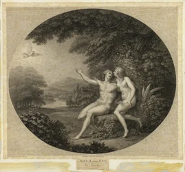 Adam et Eve au paradis