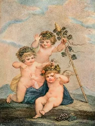 Cupidons, XVIIIe siècle