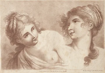 Têtes de deux femmes