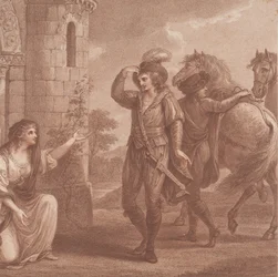 Le Prince Edmond, surnommé Ironside et Algitha