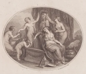Les Grâces couronnant le buste de Raphaël, 28 juillet 1788