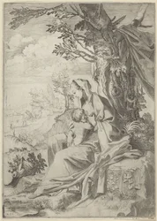Marie allaite l
