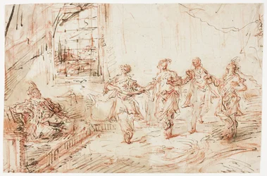 Scène de harem