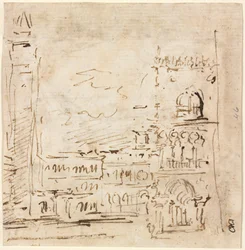 Piazza San Marco avec le palais des Doges, 1773-1778