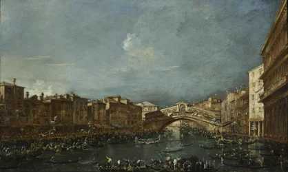 Régate sur le pont du Rialto