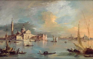 San Giorgio Maggiore, Venise, avec la Giudecca et Zitelle