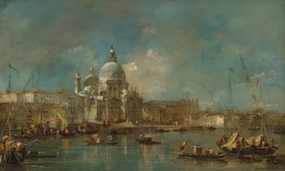 Santa Maria della Salute, vers 1770 (huile sur toile)
