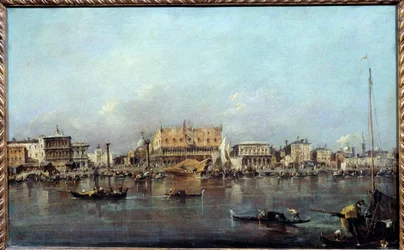 Le Palais des Doges vu de la mer