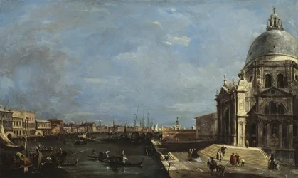 Le Grand Canal, Venise, vers 1760