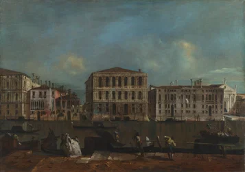 Venise. Le Grand Canal avec le Palazzo Pesaro, 1755-1760