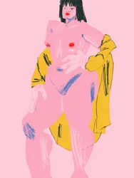Figure nue moderne