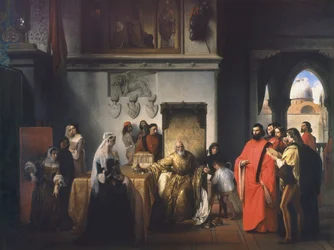 Le renvoi du Doge Francesco Foscari (Les deux Foscari)