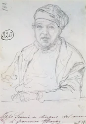Étude pour le portrait de son beau-frère Pippo Scaccia
