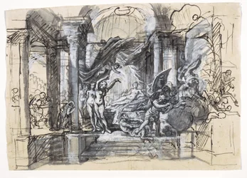 Scène allégorique