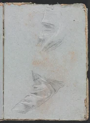 Carnet de croquis de Vérone : Étude de draperie (page 39)
