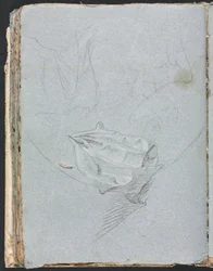 Carnet de croquis de Vérone : Étude de draperie (page 84)