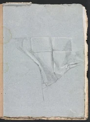 Carnet de croquis de Vérone : Étude de draperie (page 93)