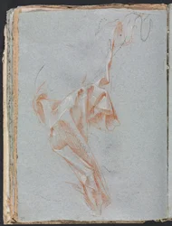 Carnet de croquis de Vérone : Étude de draperie (page 38)